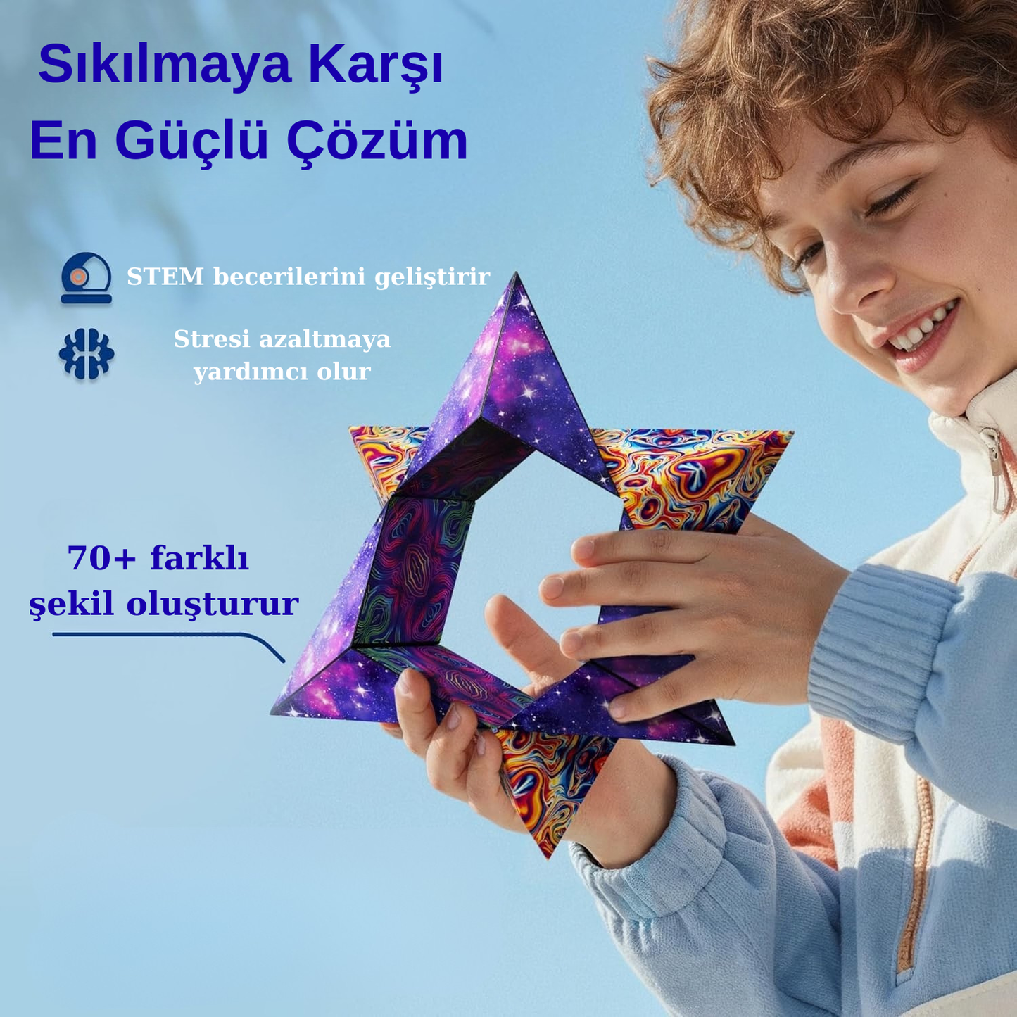 Manyetik 3D Küp Keşfet, Dönüştür